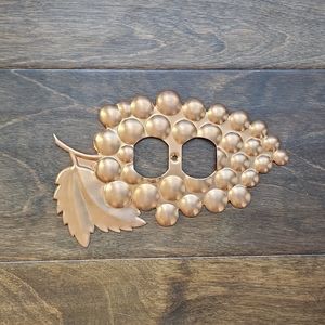 Solid Copper Double Plug Wall Plate for residential or commercial outlet 7.5x7.5